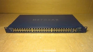 NETGEAR ProSAFE FS750T2 48 Port 10/100 Switch + 2 Gigabit Copper/SFP Ports - Bild 1 von 2