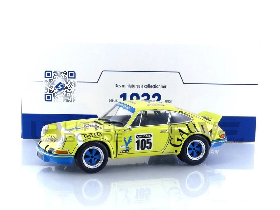 SOLIDO 1/18 - PORSCHE 911 RSR - TOUR DE FRANCE AUTOMOBILE 1973 S1801118 - Image 1 of 1