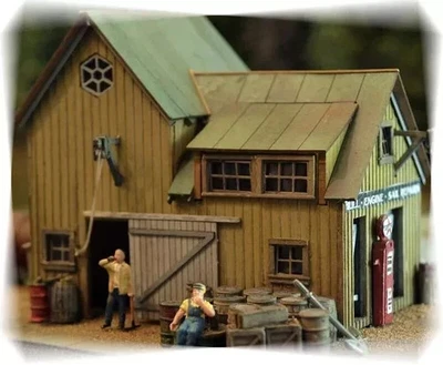 Kit de construcción de corte láser marino estación escala HO #0402 Bar Mills Foto 1 de 4