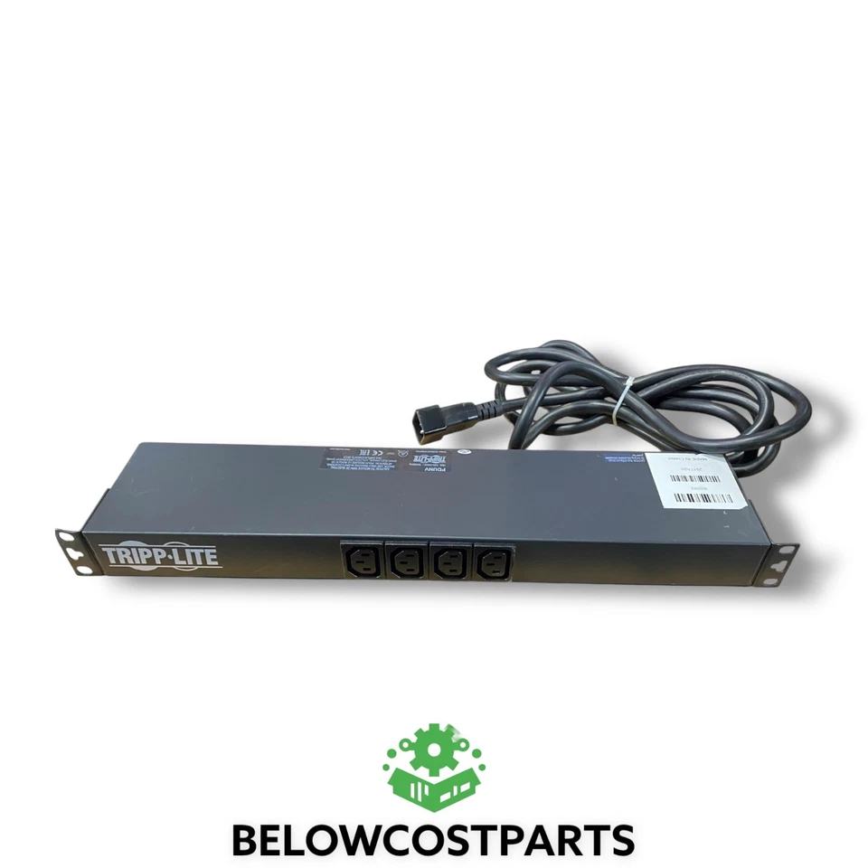 Tripp Lite PDUNV Rack Mount Power Distribution Unit – 15A 120V PDU, Black - Image 1 of 4