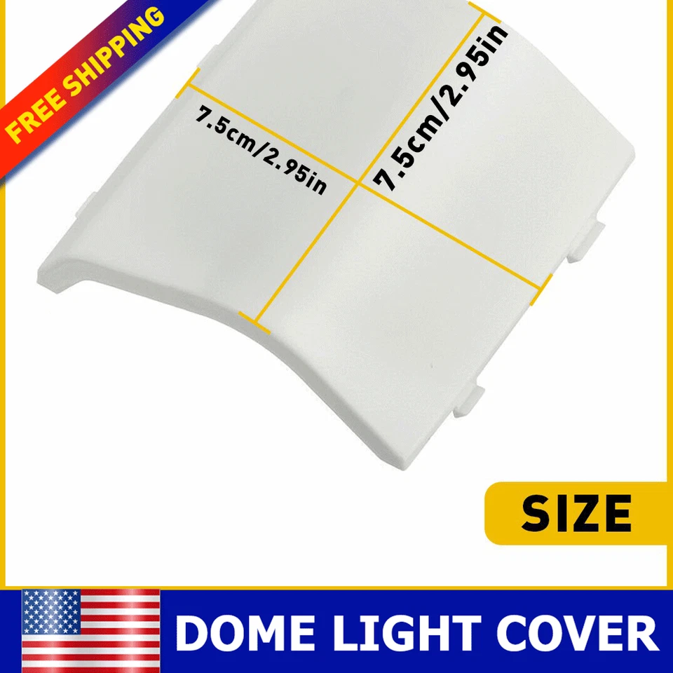 Para Ford F150 F250 F350 1980-1996 1x Luz Domo Plástico Repuesto Lente Cubierta A Foto 1 de 4