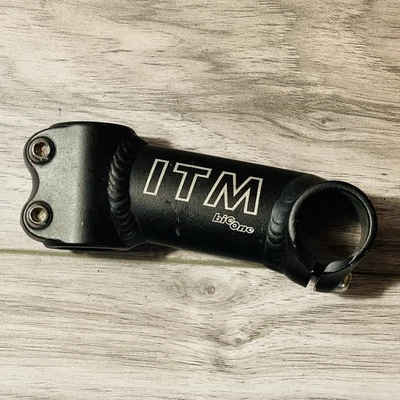 ITM Big One Threadless 1-Inch Road Stem 100 25.8 Black - Image 1 of 4