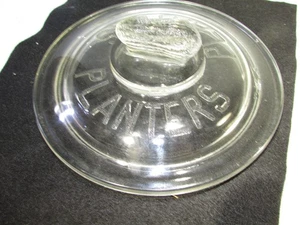 Planters Peanut Glass Jar Lid Embossed OLD ORIGINAL 7 Inch - Picture 1 of 6