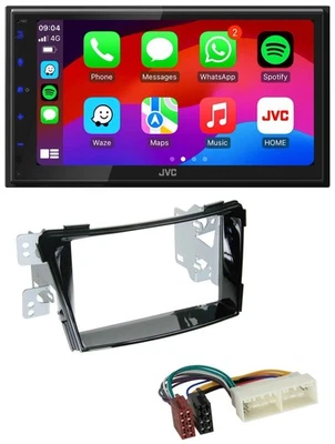 JVC Bluetooth 2DIN MP3 DAB USB Autoradio für Hyundai i40 ab 2016 Typ VF Klavierl - Bild 1 von 4