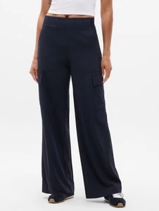 Athleta Brooklyn Heights High Rise Cargo Pant - 12 Petite - Navy - Neu ohne Etikett  - Bild 1 von 4