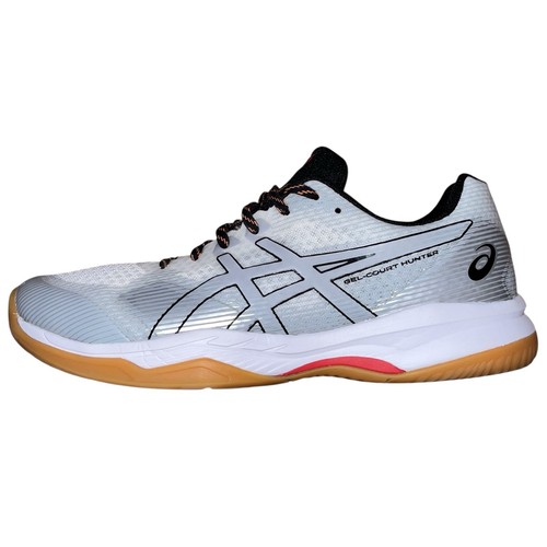 Scarpe da ginnastica scarpe da badminton ASICS Gel Court Hunter 2 taglia UK 8 NUOVE