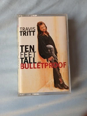 Ten Feet Tall and Bulletproof by Travis Tritt (Cassette, Apr-1994, Warner Bros.) - Image 1 of 4