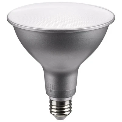 15.5 Watt PAR38 LED - Medium Base - Silver Finish - CCT Selectable - 120 Volt - - Image 1 of 4