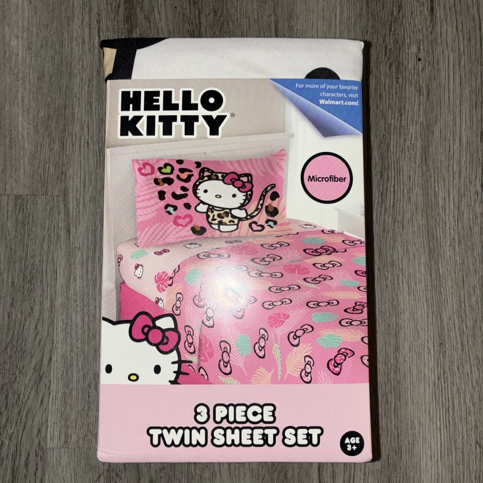 Juego completo de sábanas/microfibra Hello Kitty 3 piezas 😻 Foto 1 de 4