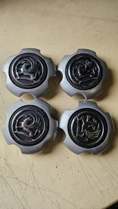 4x Vauxhall Astra Vectra Zafira Penta Alloy Wheel Centre Cap VXR floating spinne - Picture 1 of 3