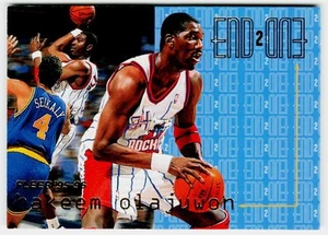Hakeem Olajuwon 1995-96 Fleer #13 Houston Rockets - Picture 1 of 2