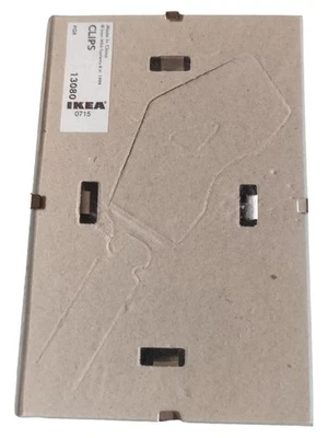 IKEA CLIPS Cornice Foto Vetro 10x15 cm Trasparente Moderna - Immagine 1 di 4