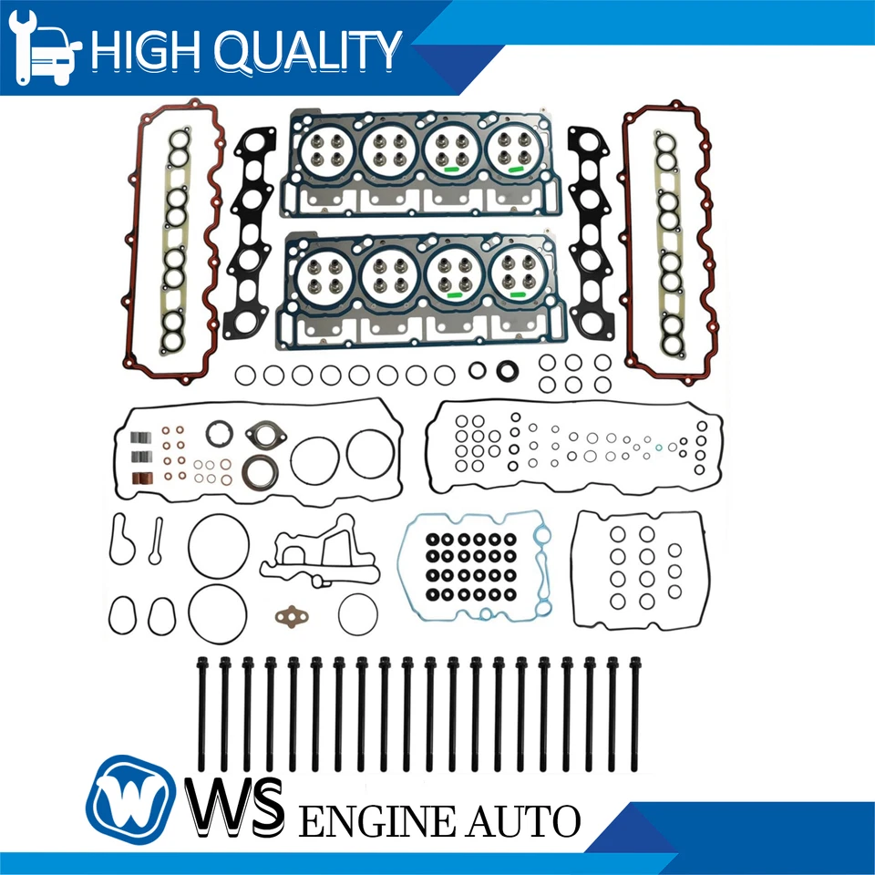 Cylinder Head Gasket Set For Ford F250 F350 F450 F550 Super Duty 6.0L 2003-2010 - Image 1 of 4