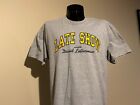 Vintage LATE SHOW with DAVID LETTERMAN rare official promo XL t-shirt Lee 90s