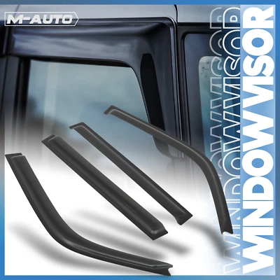 Protector deflector de lluvia ventilación cinta visera ventana humo para 96-00 Toyota Rav4 Foto 1 de 4