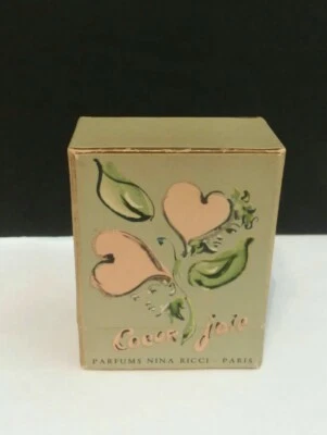 Perfume vintage de 1940 Nina Ricci Coeur Joie Paris de Lalique en caja muy RARO Foto 1 de 4