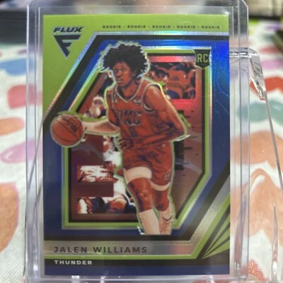 2022-23   Jalen Williams Rookie RC Moonlight Prizm Oklahoma City Thunder # 42/99 - Image 1 of 2
