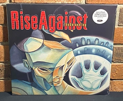RISE AGAINST - The Unraveling, Remastered BLACK VINYL LP + Download New & Sealed Foto 1 de 4