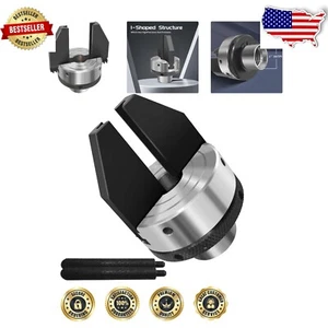 2-Inch Wood Lathe Chuck with V-Slot for Square Material—Perfect for Pen Turning - Picture 1 of 11