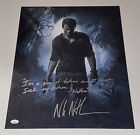 Photo autographe Nathan Drake signée 16x20 inexplorée signée Nolan North JSA COA