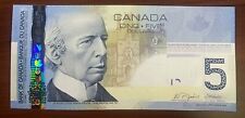2006 Canadian Five 5$ Dollar Banknote Bank Of Canada