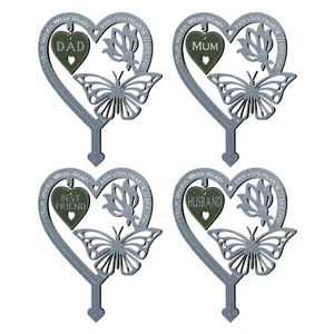 Butterfly Memorial Stake Decor Figurine Yard Garden Stake Ornament Hot Sale - Picture 1 of 16