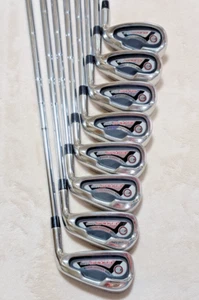 Mizuno EURUS LG200 Eisen 8er Set 5,6,7,8,9,PW,FW,SW Flex S Stahlschaft - Bild 1 von 9