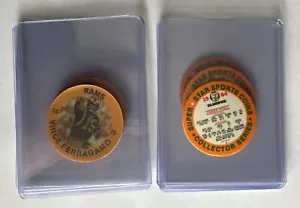 Vince Ferragamo 1984 7-11 Super Star Coins Collector Los Angeles, Rams HOLOGRAM - Picture 1 of 2