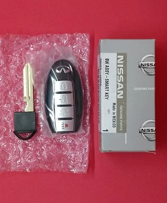 KR55WK48903 Nuevo OEM Infiniti G25 G35 G37 Smart Keyless Fob 285E3-JK65A Foto 1 de 3