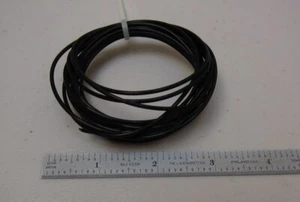 Teflon (PTFE) Spaghetti Sleeving Black 20 AWG, Gauge 10 feet NEW - Picture 1 of 1