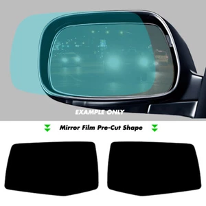 Fits GMC Sierra 1500 2019-2024 Anti-Glare Side View Mirror Overlay Tint Kit - Picture 1 of 7