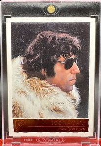JOE NAMATH SP 2001 TOPPS GALLERY FUR COAT VARIATION #145 New York JETS RARE