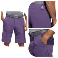 adidas purple golf shorts