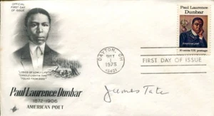 James Tate Pulitzer Preisträger Autor Dichter signed Autogramm FDC - Bild 1 von 1