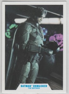 2022 McFarlane DC Multiverse The Batman Unmasked Robert Pattinson Card