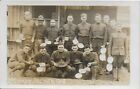 2 RPPCs ? AEF Company 27 Soldiers with Mess Kits - Dec 9 & 14, 1918