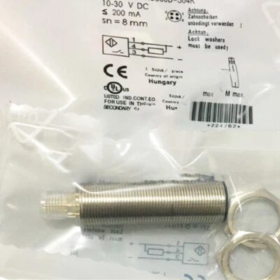 New For BES007M BES M18MI-NSC80B-S04K Inductive Proximity Sensor Replacement - Image 1 of 3