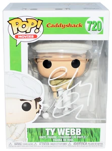 CHEVY CHASE FIRMATO CADDYSHACK TY WEBB #720 FUNKO POP FIGURE BECKETT - Foto 1 di 1