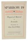 Sparrow 19 Plagariazed Material By Ferandes Translated By Joyce Carol 127965