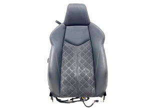 2016–2023 AUDI TT TTS FRONT RIGHT BACKREST CUSHION BLACK LEATHER ALCANTARA OEM - Picture 1 of 10