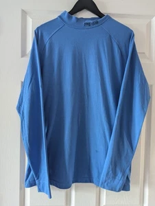 PING Pullover Uomo Grande Nero Finto Collo Golf Performance Strato Base B1 - Foto 1 di 2