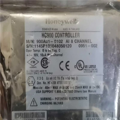 HONEYWELL one new 900A01-0102 AI 8 CHANNEL HC900 Controller ONE Year Warranty - Image 1 of 3
