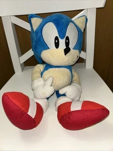 Classic Sonic The Hedgehog Plush Jazwares 16 Inch - Picture 1 of 4