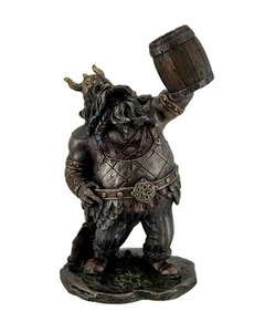 Wikinger Krieger Toasting the Dead Statue Figur - Bild 1 von 3