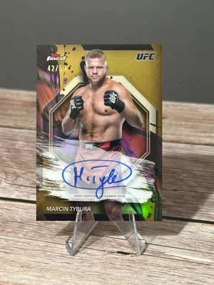 2024 Topps Finest Marcin Tybura Auto 42/50 - Image 1 of 2