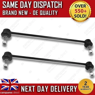 FOR CITROEN C2 C3 C4 DS3 DS 3 DS FRONT STABILISER ANTI ROLL BAR DROP LINKS PAIR - Image 1 of 4