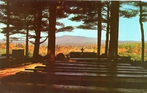 Catedral de los Pinos, Altar de la Nación, Rindge, New Hampshire -- POSTAL - Imagen 1 de 2