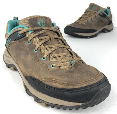 Zapatos de senderismo Merrell para mujer Salida Trekker talla 10 cuero con cordones agarre selecto - Imagen 1 de 4