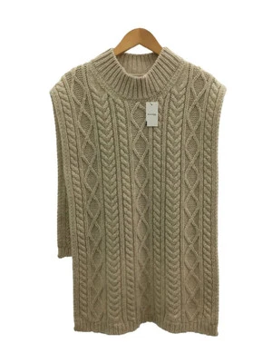Maison Margiela Cable Vest Sweater beige S - Imagem 1 de 4