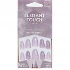 Elegant Touch Luxe Looks Molten Metals 24 False Nails + Glue 12 Sizes Manicure